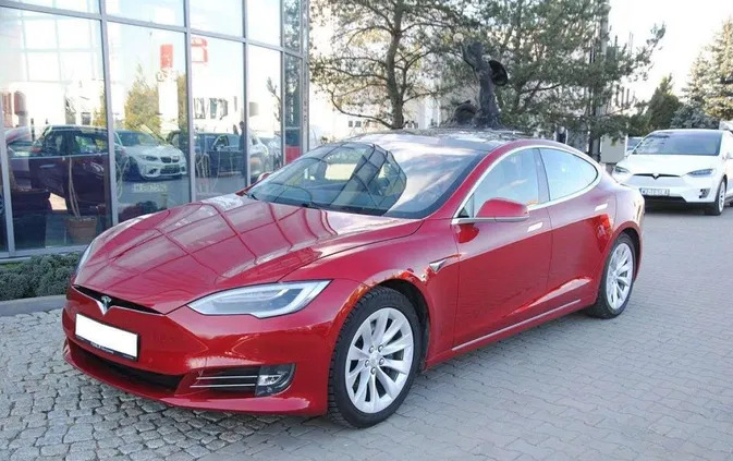 mazowieckie Tesla Model S cena 159900 przebieg: 84000, rok produkcji 2017 z Gniewkowo